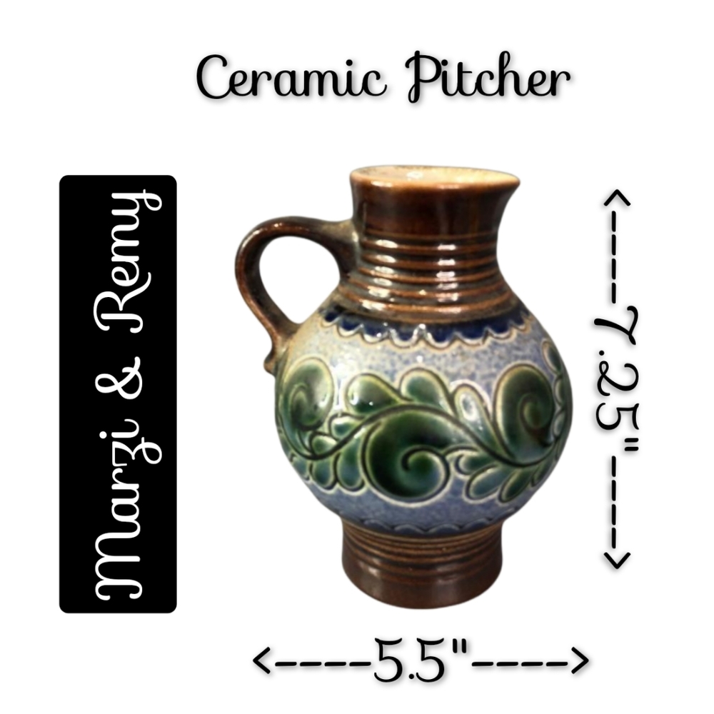 Marzi & Remy ~ German Ceramic Pitcher